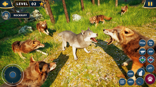 Wolf Sim Online – 동물 게임