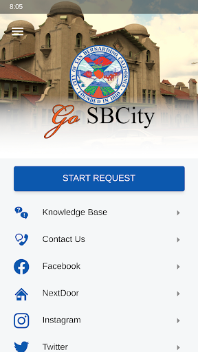 Android application Go SBCity screenshort