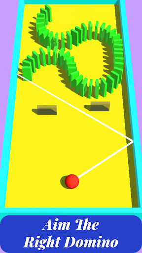 Android application Domino Effect-Domino Tile Fall screenshort