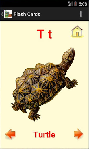 A..Z Letters Flash Cards Screenshot 4 - AppWisp.com