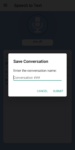 Speak2Script Screenshot