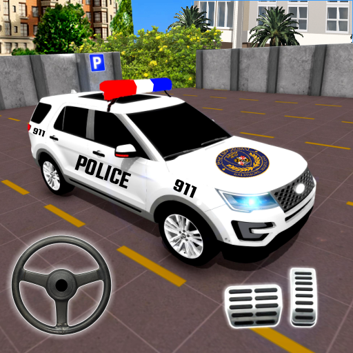 polis otopark araba oyunlar
