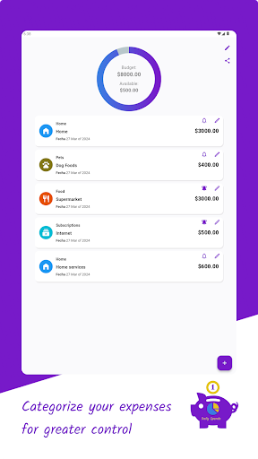 Daily Spends - Spending plan