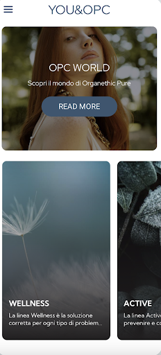 Android application YOU&OPC ITALIA screenshort
