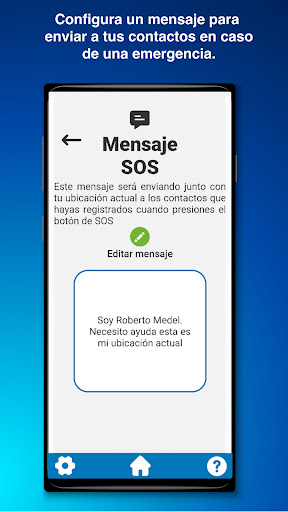 SOS AMPS Screen 2
