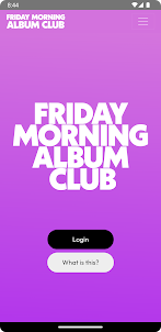 Friday Morning Album Club