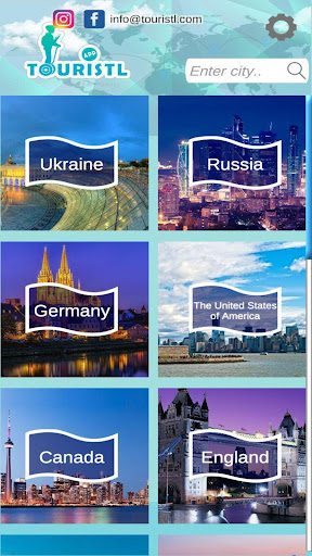 Android application Touristl - audioguide & AR screenshort