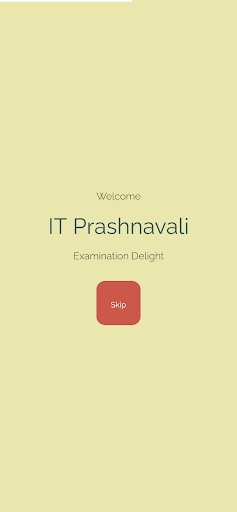 Android application IT Prashnavali screenshort