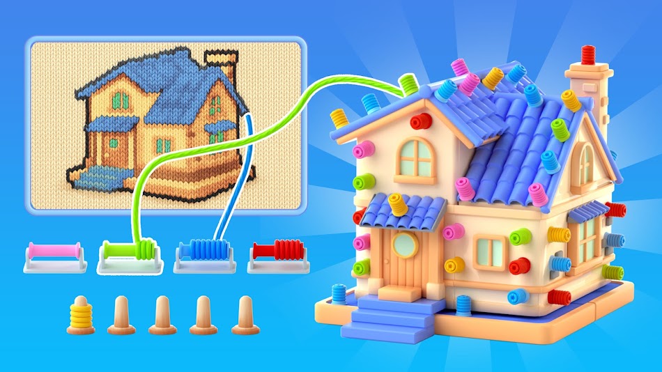 #3. Wool Master 3D (Android) Podle: Snap Brain Games