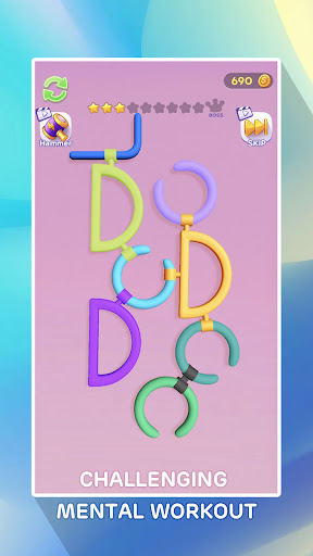 Unlock ring 3D puzzle Screenshot
