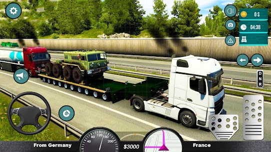 欧洲卡车模拟器越野货物运输 MOD APK（无限金钱，已解锁）2