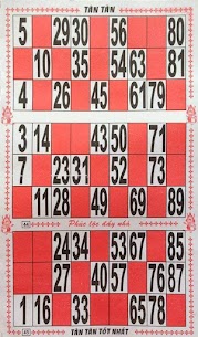 Bingo Vietnamese style 1