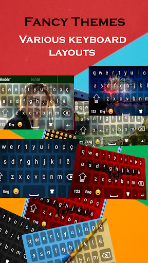 Albanian Keyboard Screen 2