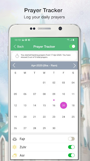 Screenshot of Islamic Prayer Times & Tracker
