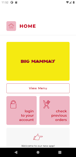 Android application Big Mammas NE22 screenshort