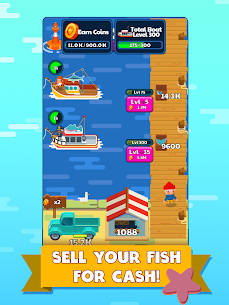 Idle Fishing Story v1.9.6  MOD APK (Unlimited Money) Free For Android 6