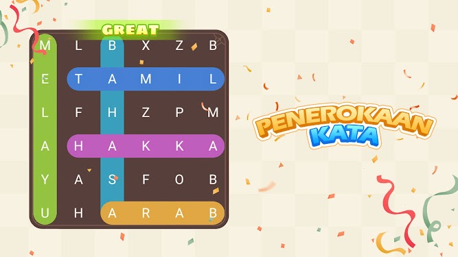#1. Penerokaan Kata: Word Game (Android) By: FingerLab