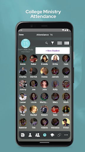 Android application MinHub College screenshort