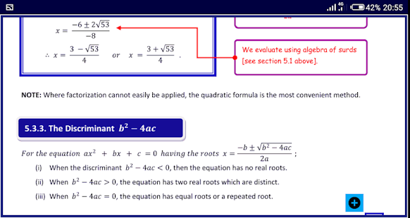 Algebra 1 Pure Math