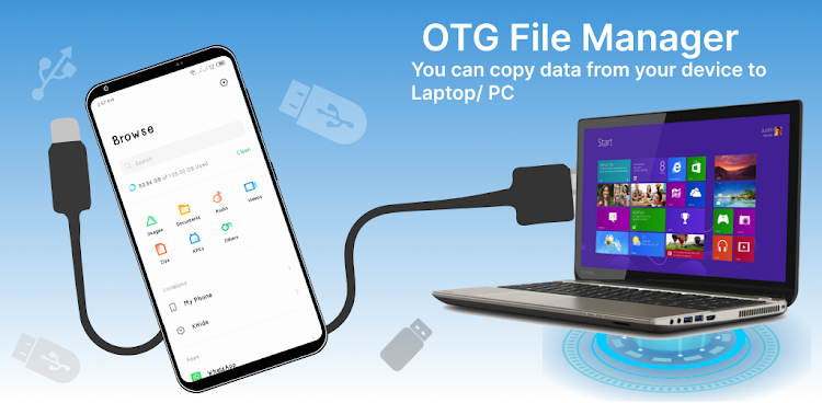 USB OTG Connector - 1.0 - (Android)