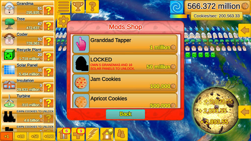 Cookie Clicker Save The World Screen 3