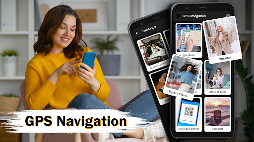 GPS Live Navigation, Road Maps screenshot