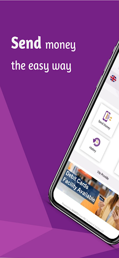 Android application DIRECT REMIT screenshort