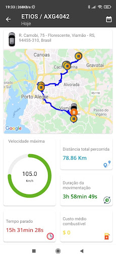 FortLink - Rastreamento Screen 3