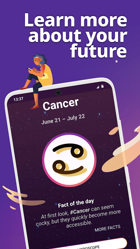 Cancer Horoscope & Astrologyのおすすめ画像1