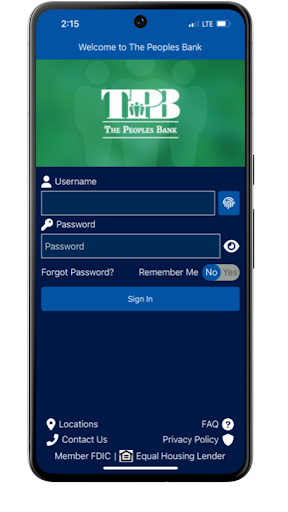 Android application TPB i2Mobile screenshort