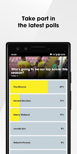 Screenshot of Watford F.C