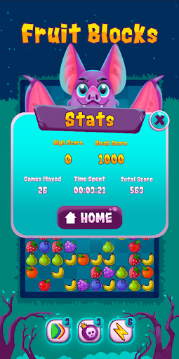Fruit Blocks Screen 2