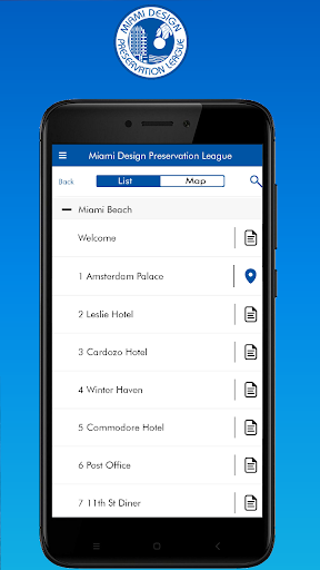 Android application MDPL Tours screenshort
