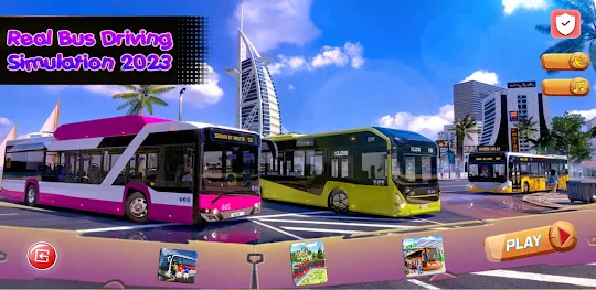 Baixar Jogo de ônibus real: ônibus 3d para PC - LDPlayer