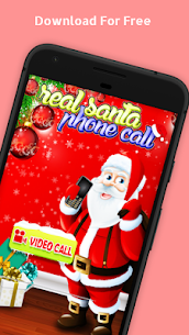 fake Santa claus call for christmas -simulator Mod APK Download 4