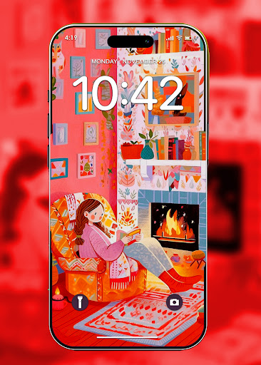Red Wallpaper HD Screen 3