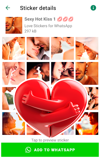 Love Stickers - WASticker Screen 3
