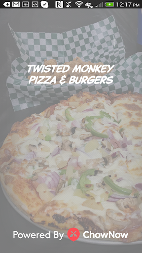 Android application Twisted Monkey Pizza & Burgers screenshort