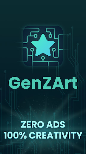 Screenshot of GenZArt: Fast AI Art Generator