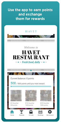 Android application Havet screenshort