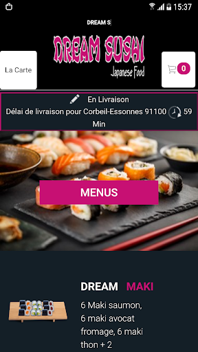 Dream Sushi Saint-Germain Screen 3