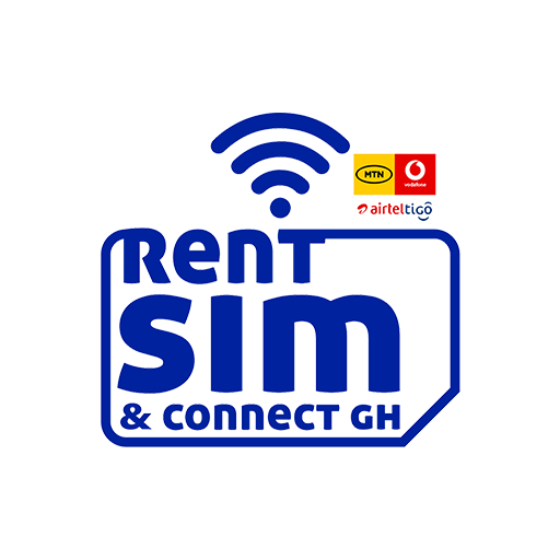 RentSim Ghana: SIM Cards/e-SIM logo