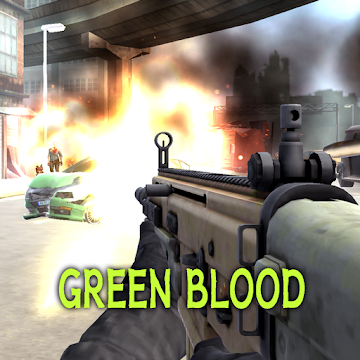 Screenshot 1 Dead Zombie Battle (Green Blood Version) android