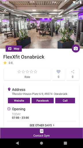 FlexXgym Screen 3