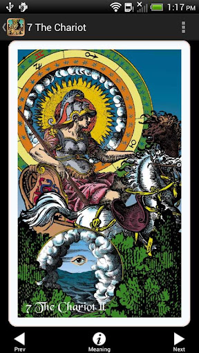 Screenshot of Tarot of the Holy Light