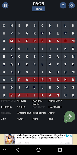 Wortsuche, Wortpuzzle - Sermox Screen 2