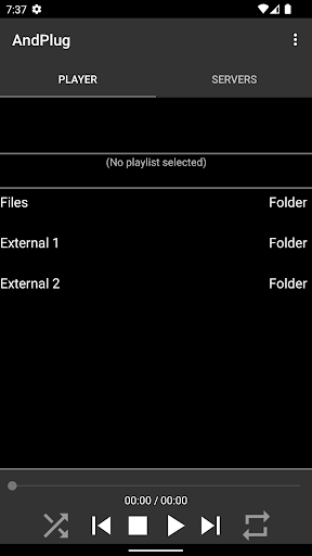 Android application AndPlug screenshort