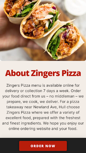 Zingers Pizza 6