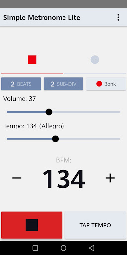 Simple Metronome for musician Screen 3