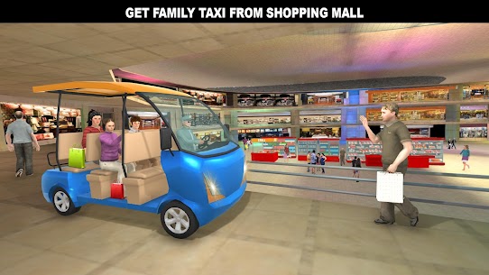 Virtual Shopping Mall Rush Taxi: Family Car Drive For PC installation